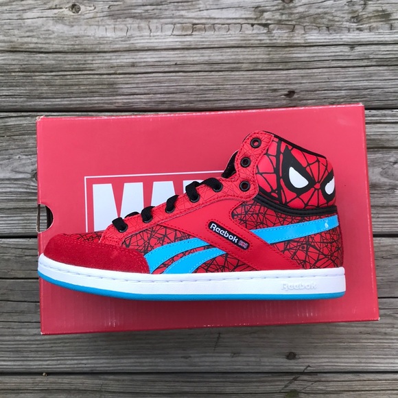 reebok spiderman shoes